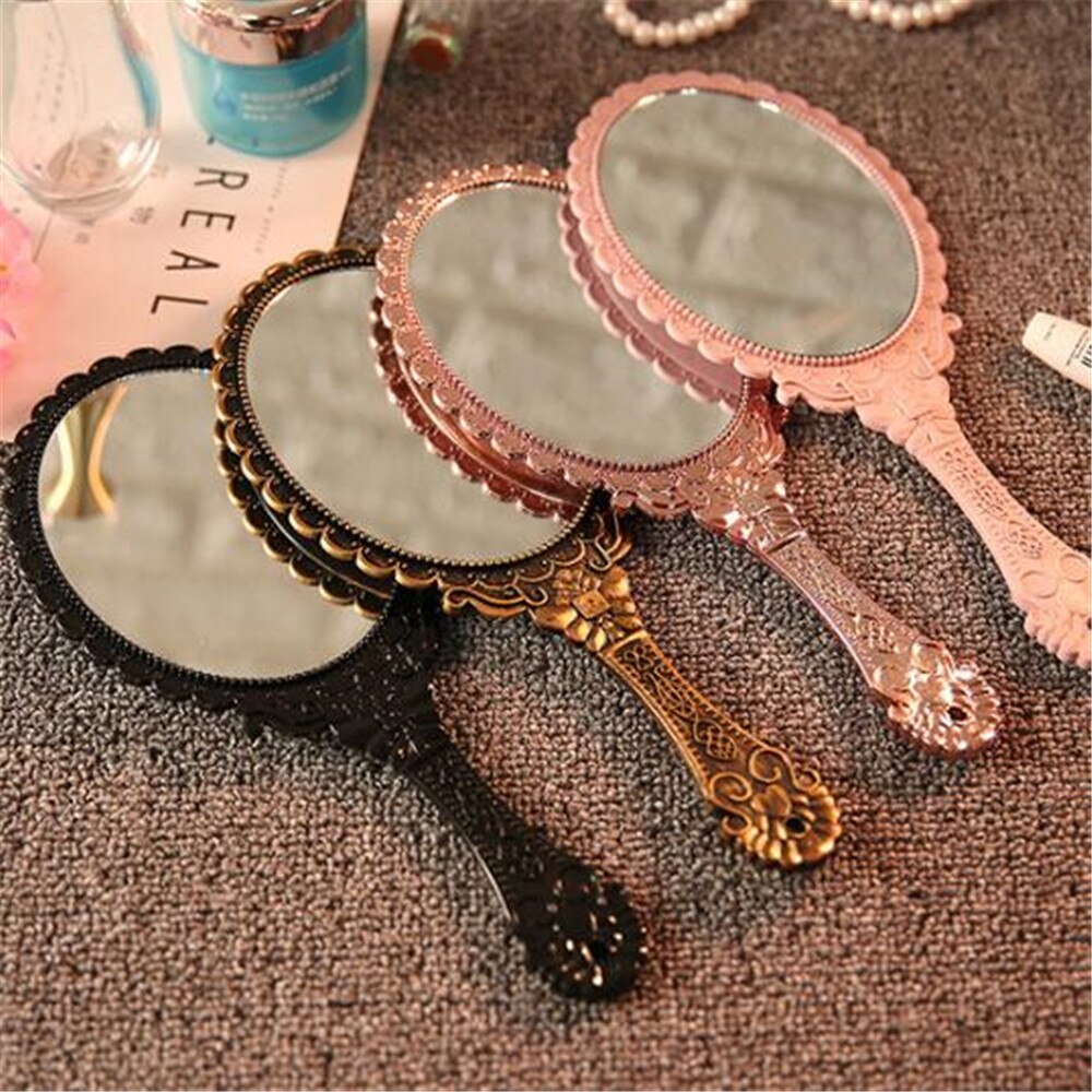 Vanity Handheld Vintage Mirror