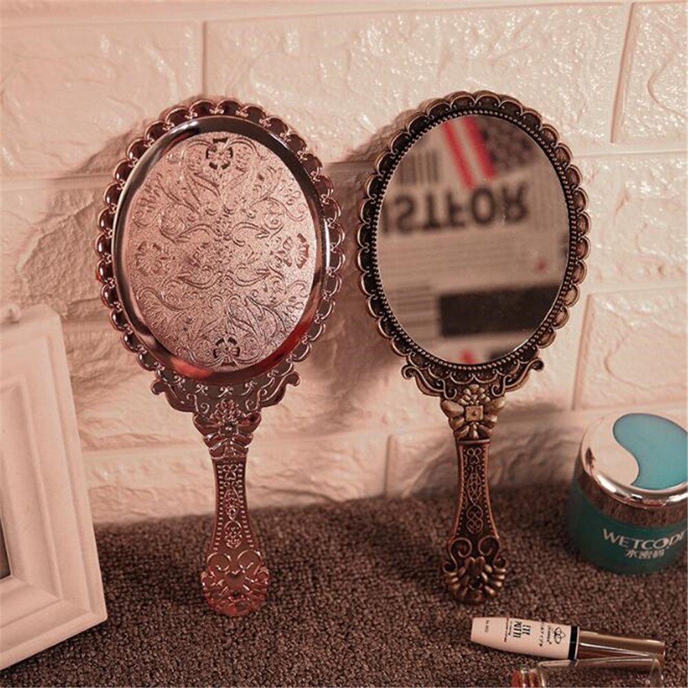 Vanity Handheld Vintage Mirror