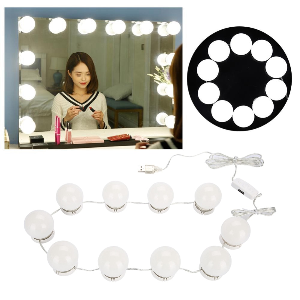 Vanity Mirror Light Bulbs (10 Bulbs / Strip) Vanity Mirror Light Bulbs (10 Bulbs / Strip)