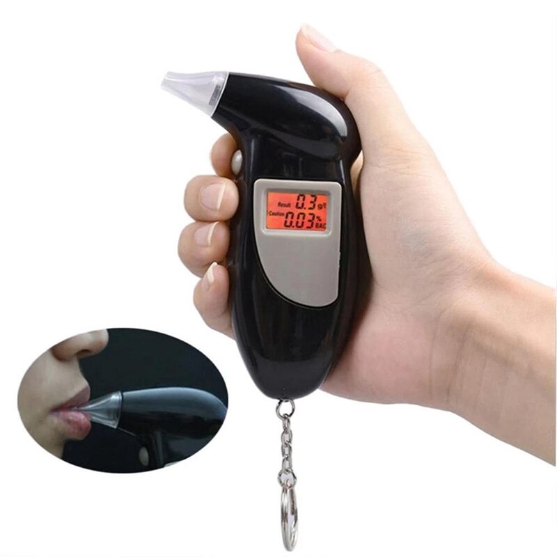 Vehicle Breathalyzer Blowing Digital Display Detector For Vehicle Portable Drink-driving Breathalyzer Vehicle Breathalyzer Blowing Digital Display Detector For Vehicle Portable Drink-driving Breathalyzer