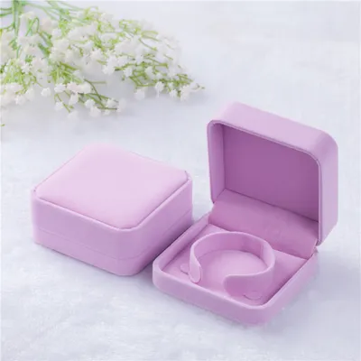 Velvet Bangle Box Jewelry Holder