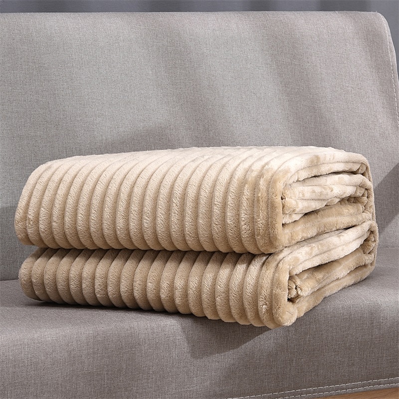 Velvet Blanket Warm Travel Cover Velvet Blanket Warm Travel Cover