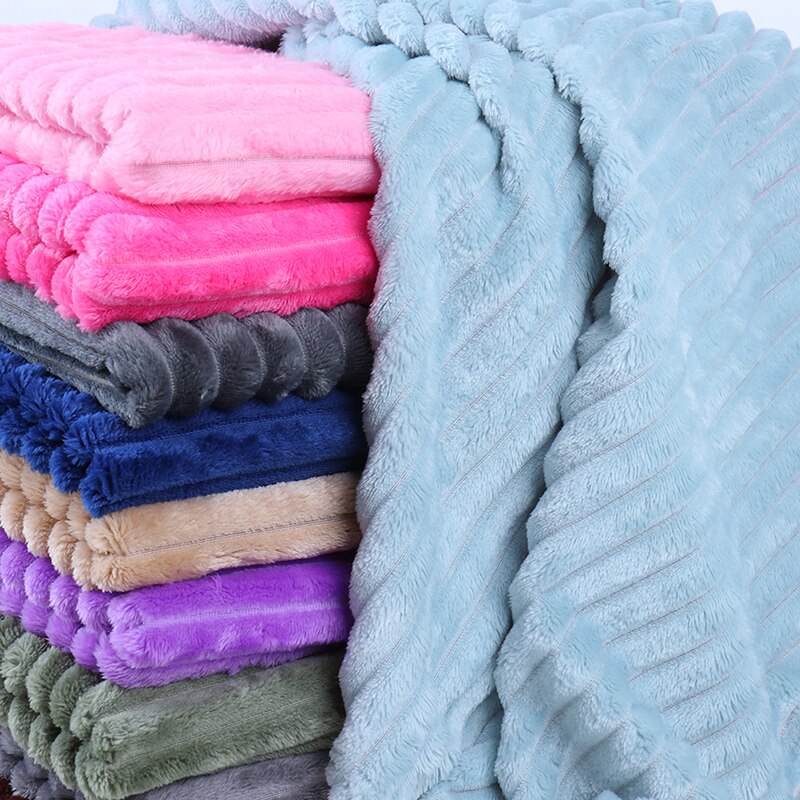 Velvet Blanket Warm Travel Cover Velvet Blanket Warm Travel Cover
