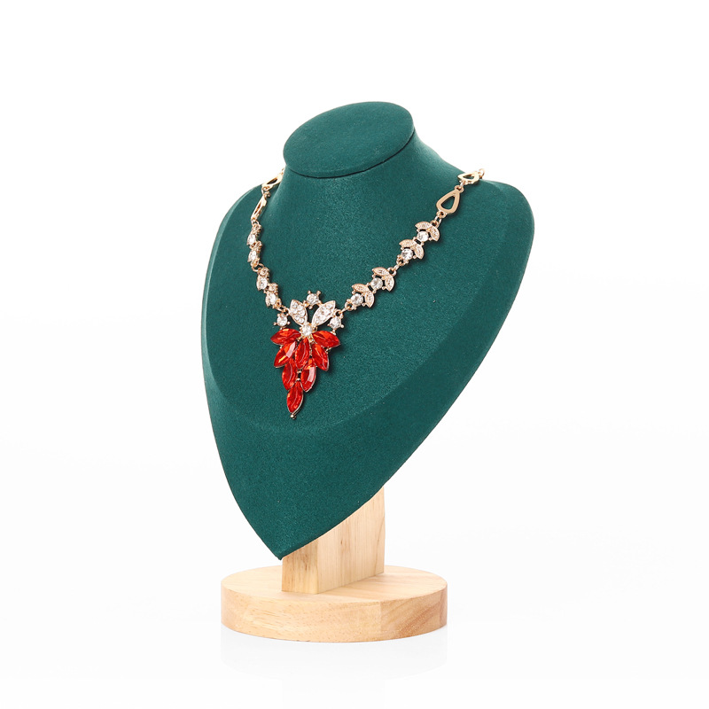 Velvet Necklace Stand Jewelry Mannequin Velvet Necklace Stand Jewelry Mannequin