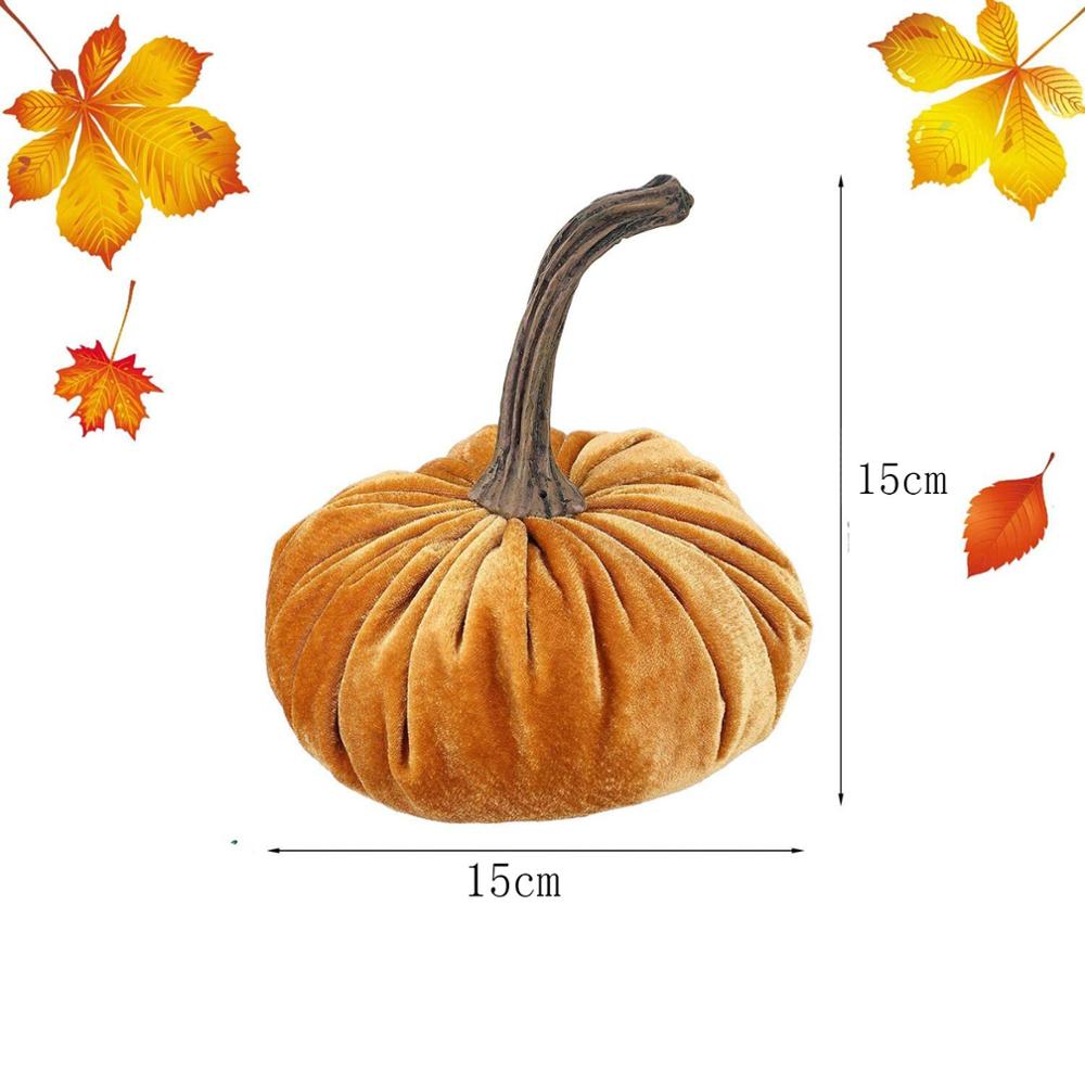 Velvet Pumpkin Shaped Pillow Velvet Pumpkin Shaped Pillow