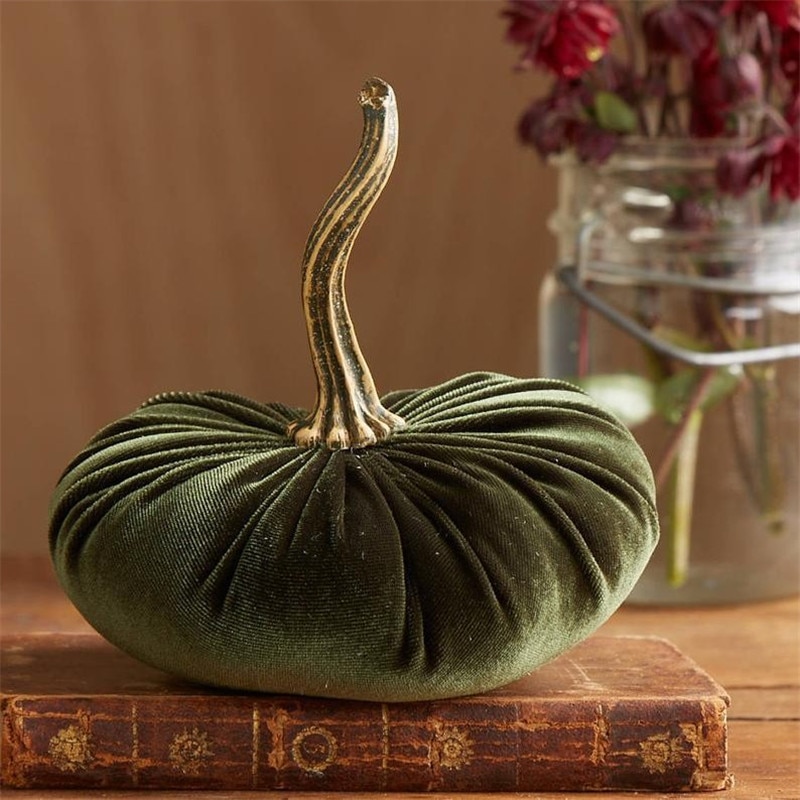 Velvet Pumpkin Shaped Pillow Velvet Pumpkin Shaped Pillow