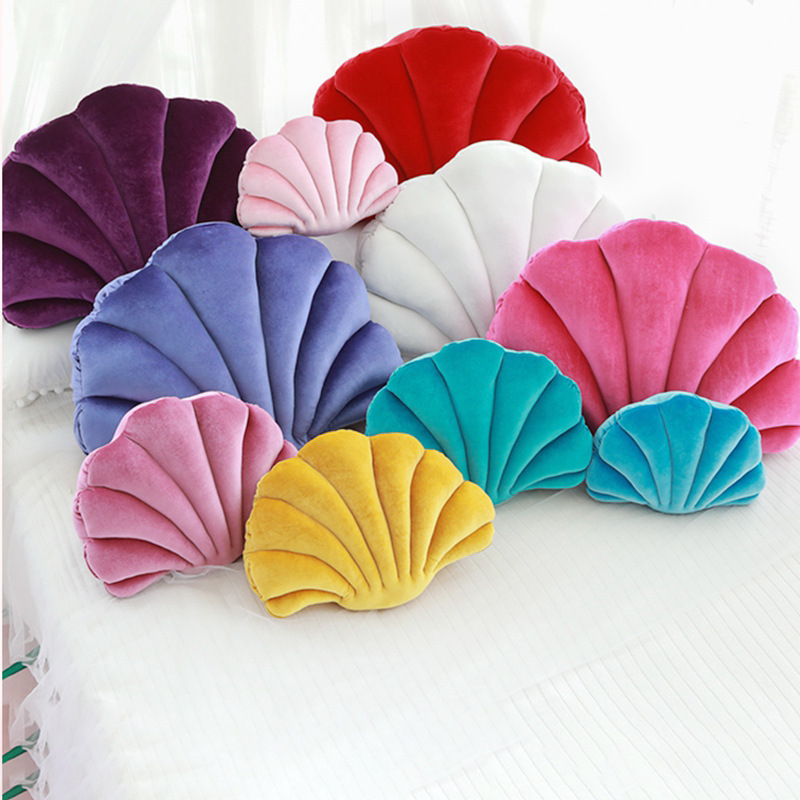 Velvet Shell Pillow Decor Cushion Velvet Shell Pillow Decor Cushion
