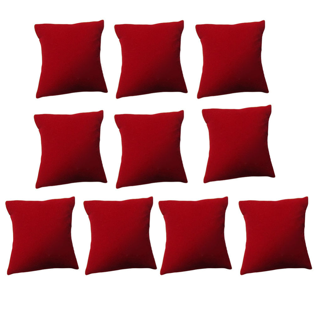 Velvet Watch Pillow Cushions (10 pcs) Velvet Watch Pillow Cushions (10 pcs)