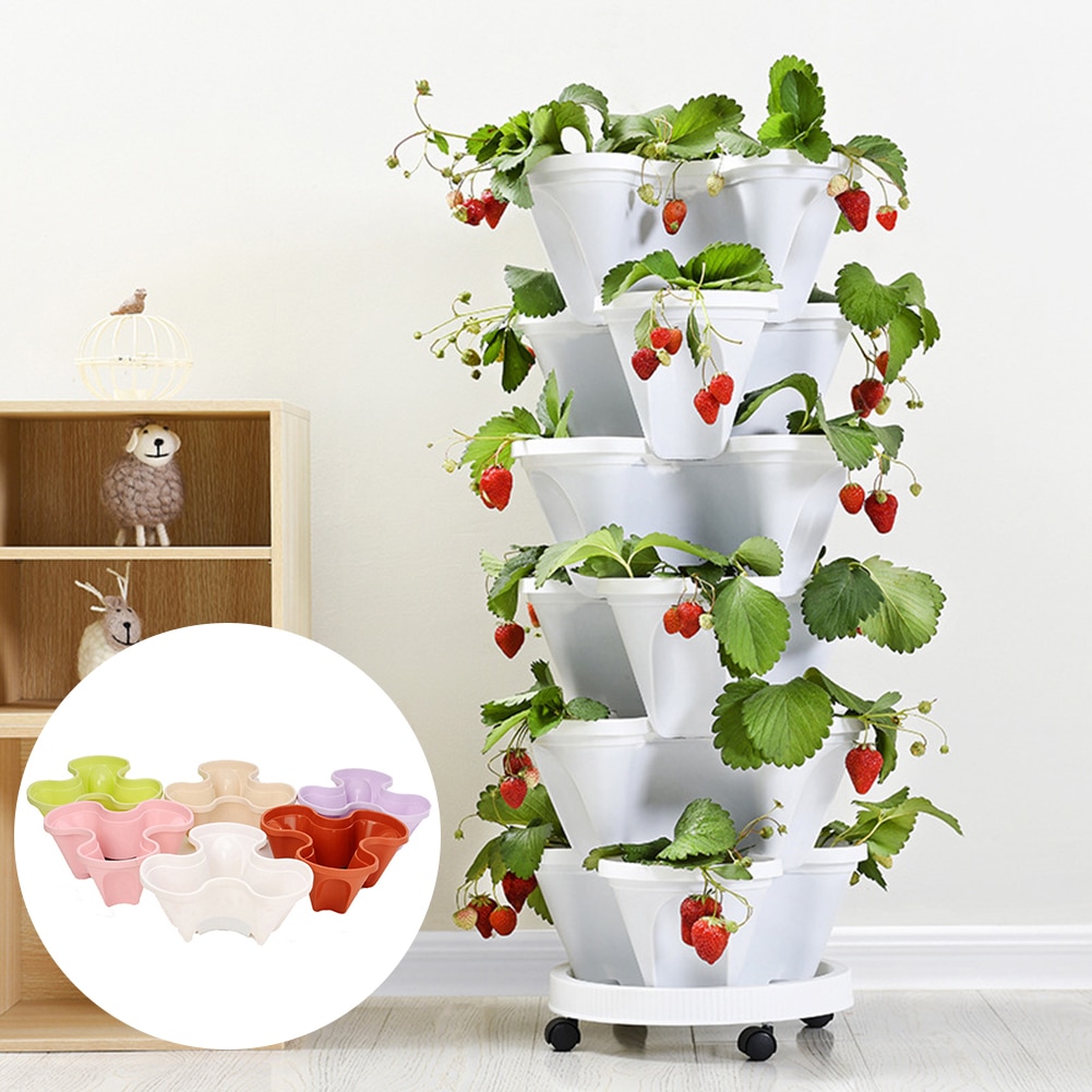 Vertical Stackable Planter Pot