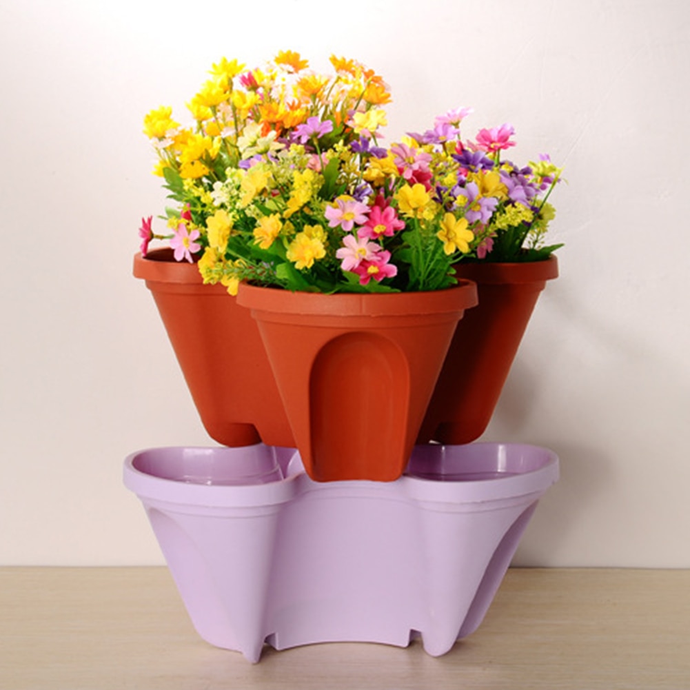 Vertical Stackable Planter Pot