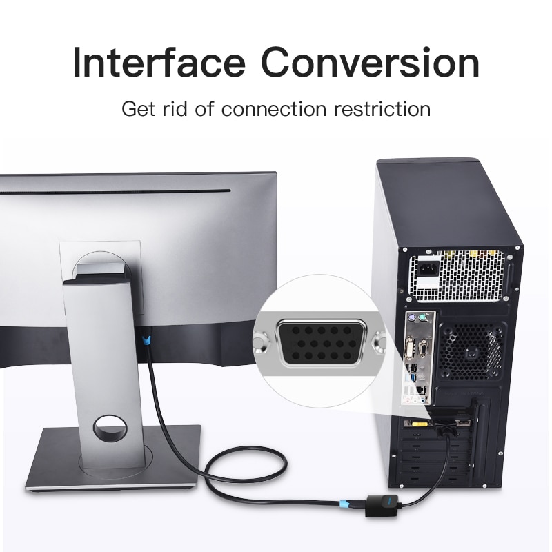 VGA To HDMI Adapter Video Converter