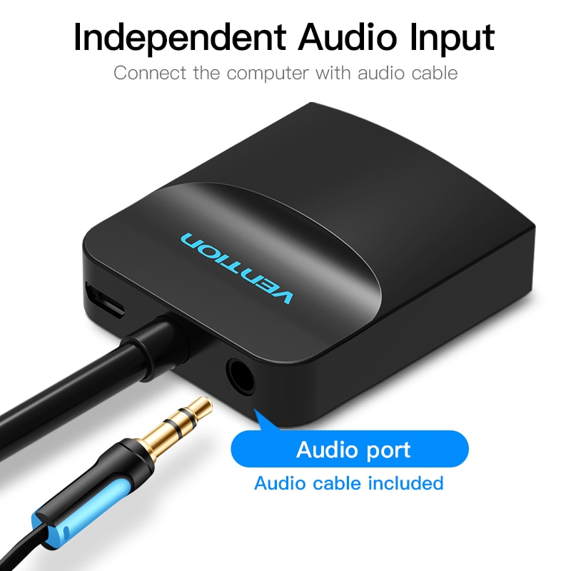 VGA To HDMI Adapter Video Converter
