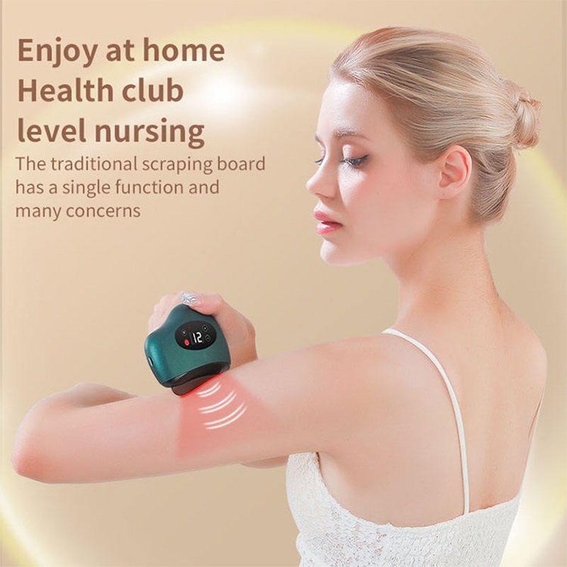 Vibration Scraping Board Facial Gua Sha Electric Stone Lifting Massager Remover Nasolabial Folds Anti Cellulite Beauty