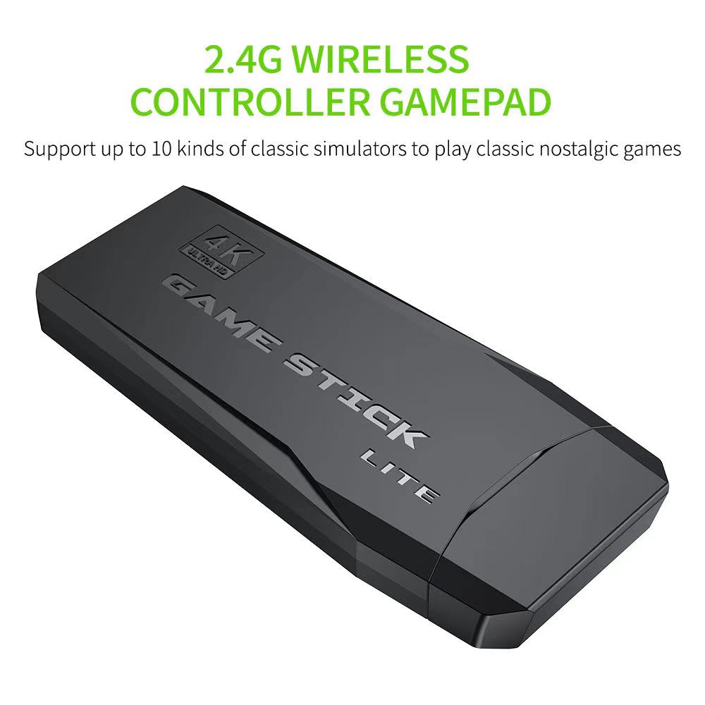 Video Game Console 2.4G Double Wireless Controller Game Stick 4K 10000 Games 64 32GB Retro Games Video Game Console 2.4G Double Wireless Controller Game Stick 4K 10000 Games 64 32GB Retro Games