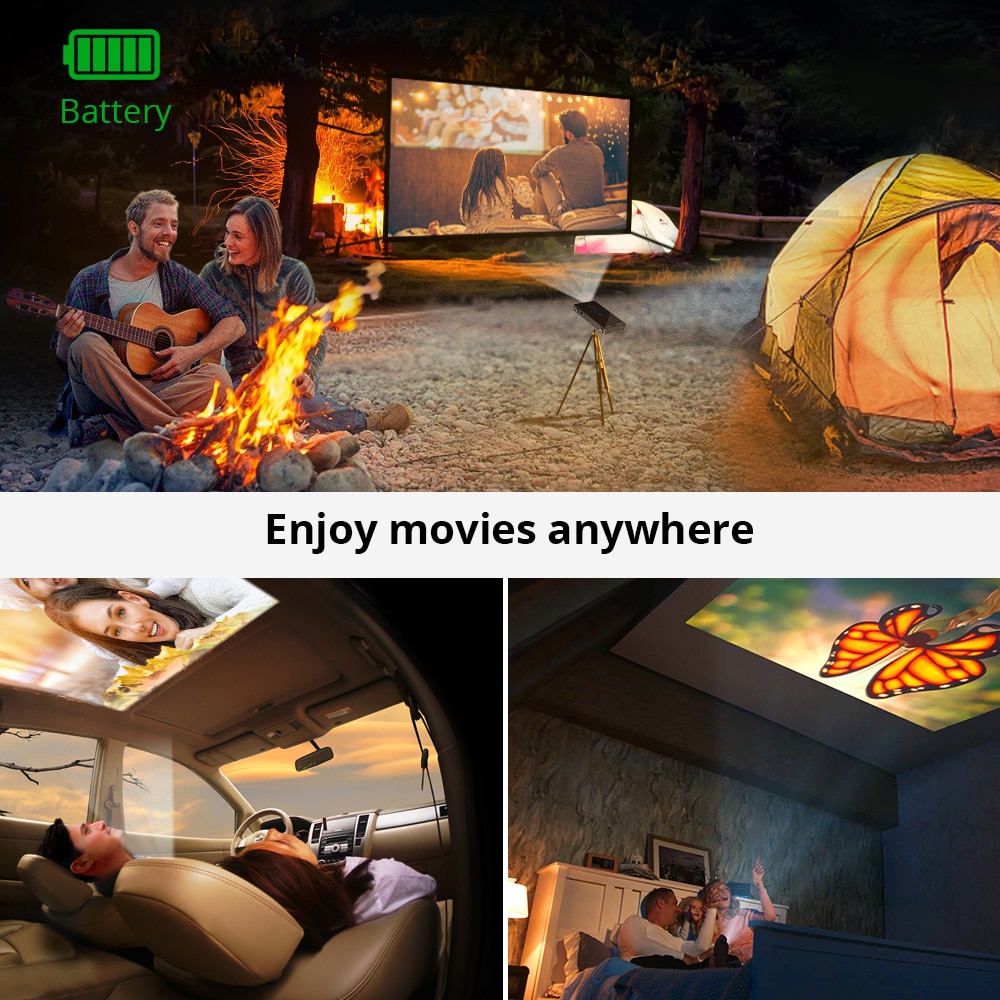 Video Projector LED Mini Portable Video Projector LED Mini Portable