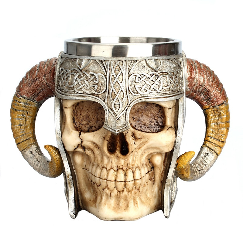 Viking Mug Stainless Steel Coffee Cup Viking Mug Stainless Steel Coffee Cup