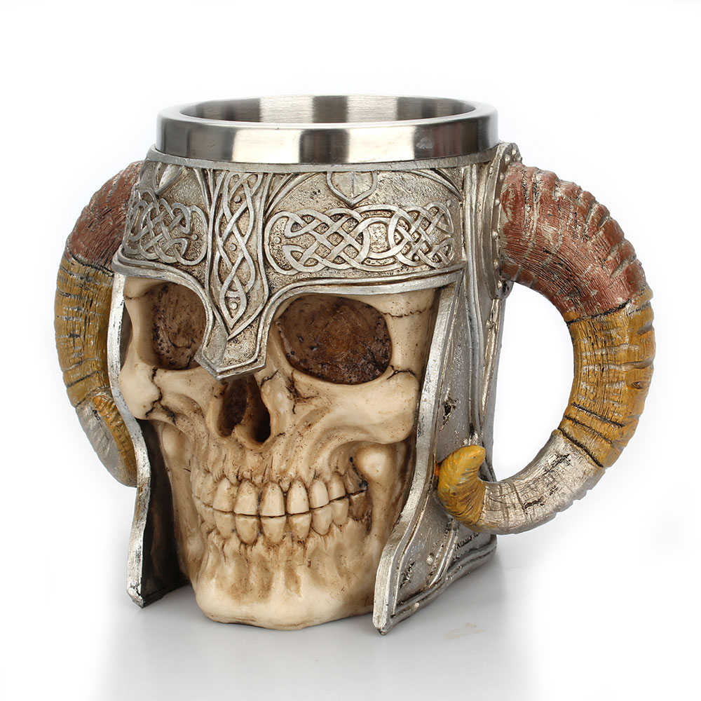 Viking Mug Stainless Steel Coffee Cup