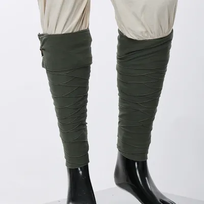 Viking Putties Leg Wraps With Clasps Vintage Mens Viking Pirate Costumes Cosplay Accessories