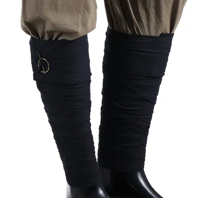 Viking Putties Leg Wraps With Clasps Vintage Mens Viking Pirate Costumes Cosplay Accessories