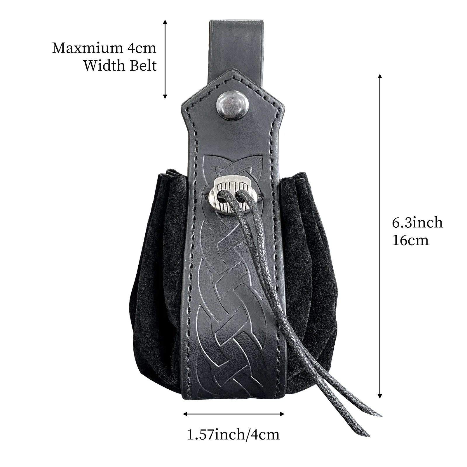 Viking-style Medieval Pouch That Can Be Hung On a Belt, Men's Coin Purse, High-quality Retro Waist Bag, Cool and Viking-style Medieval Pouch That Can Be Hung On a Belt, Men's Coin Purse, High-quality Retro Waist Bag, Cool and