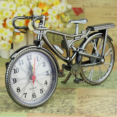 Vintage Analog Bicycle Clock