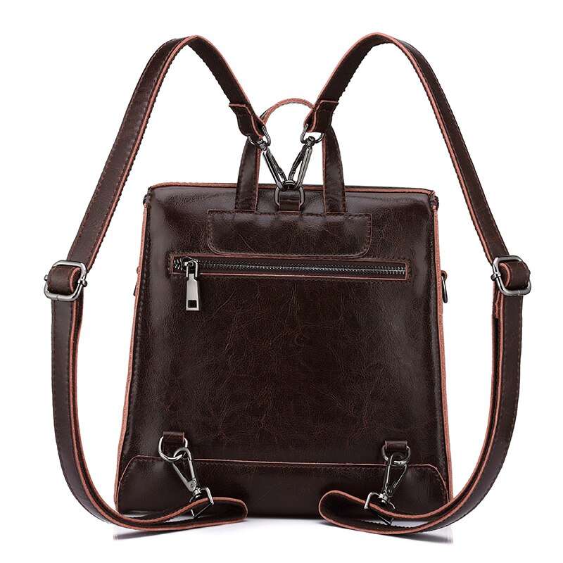 Vintage Backpack For Women Leather Rucksack Vintage Backpack For Women Leather Rucksack