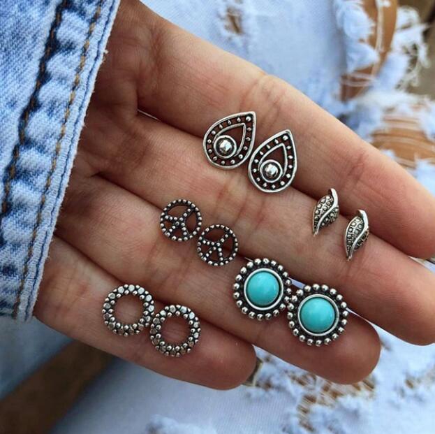 Vintage Earrings Stud Fashion Jewelry Vintage Earrings Stud Fashion Jewelry
