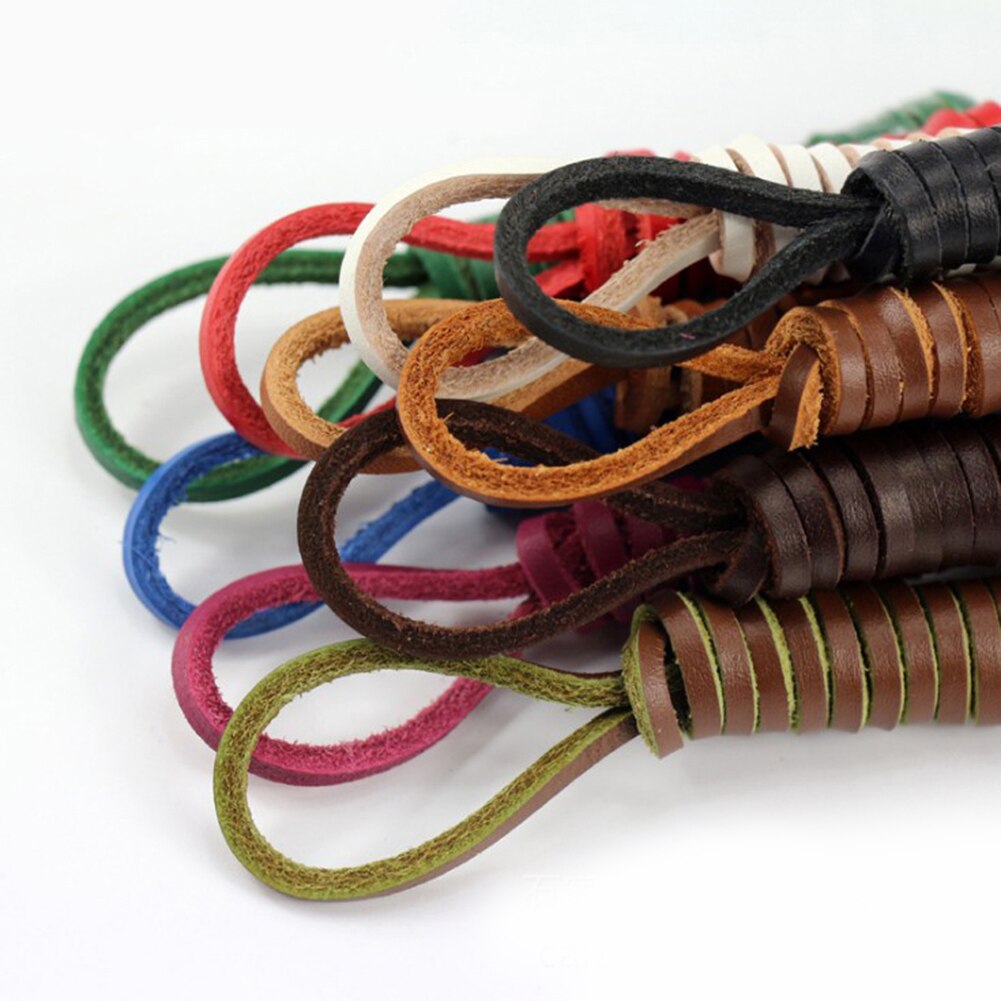 Vintage Genuine Leather Shoe Strings (2 pcs)