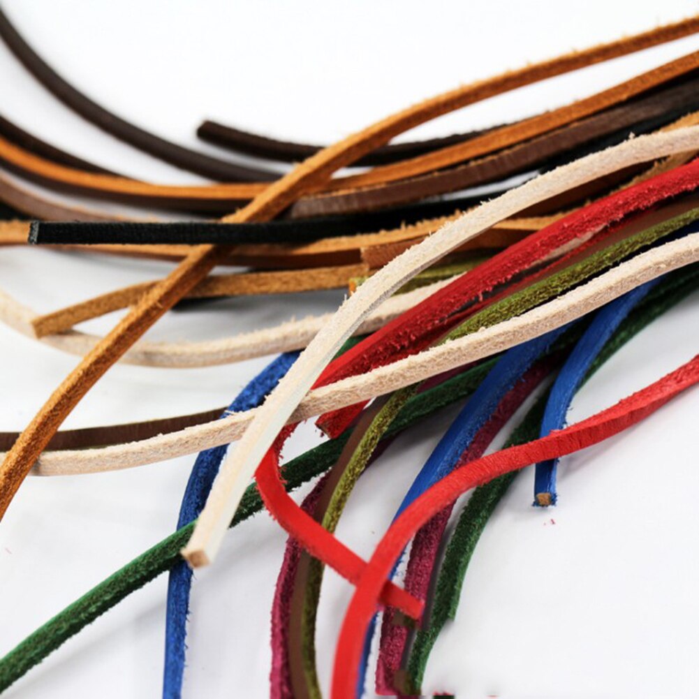 Vintage Genuine Leather Shoe Strings (2 pcs)