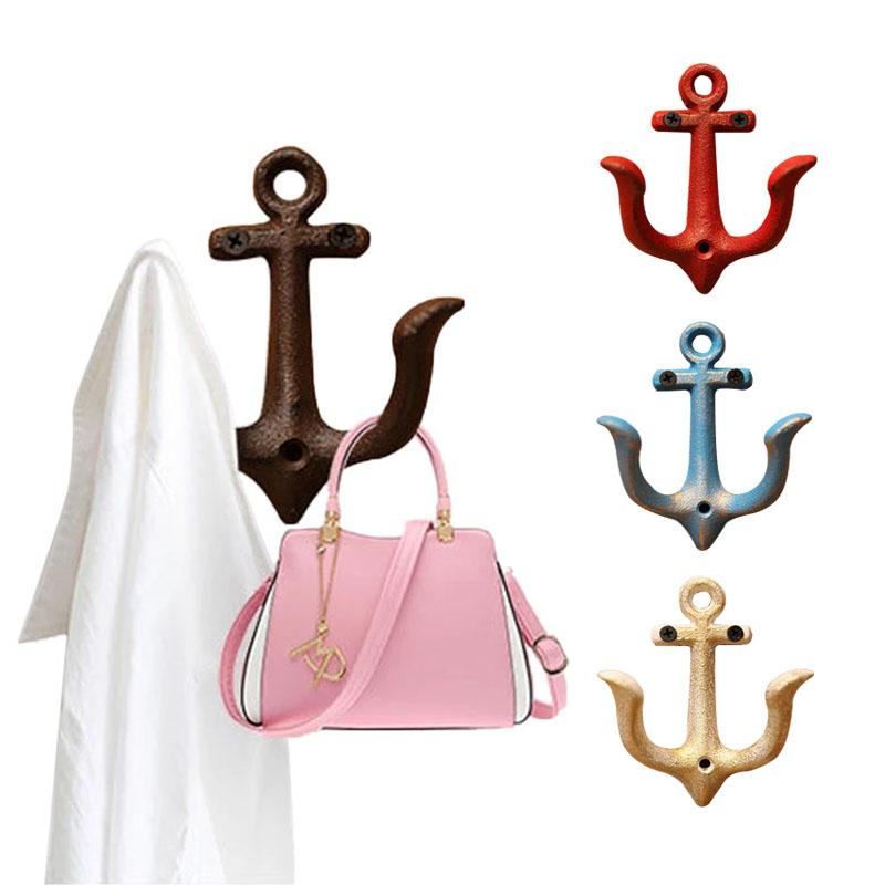 Vintage Iron Anchor Coat Hook
