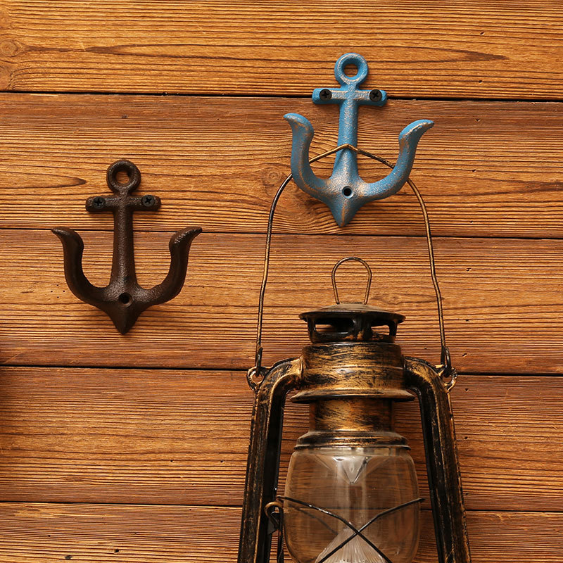 Vintage Iron Anchor Coat Hook