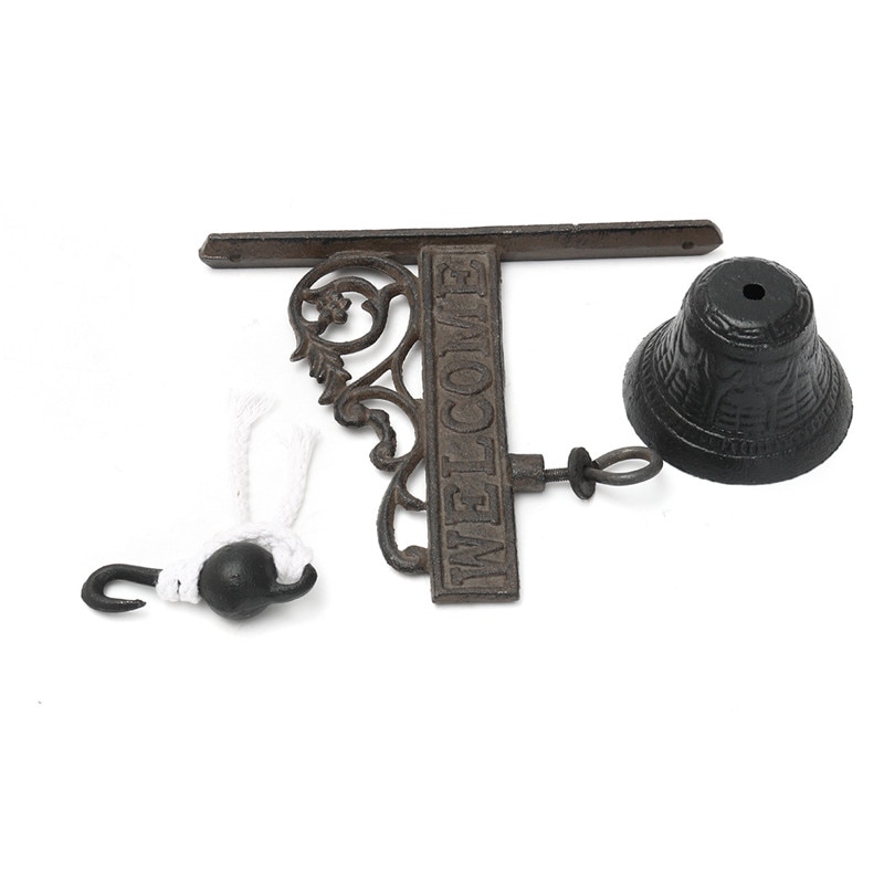Vintage Iron Wall Mounted Bell