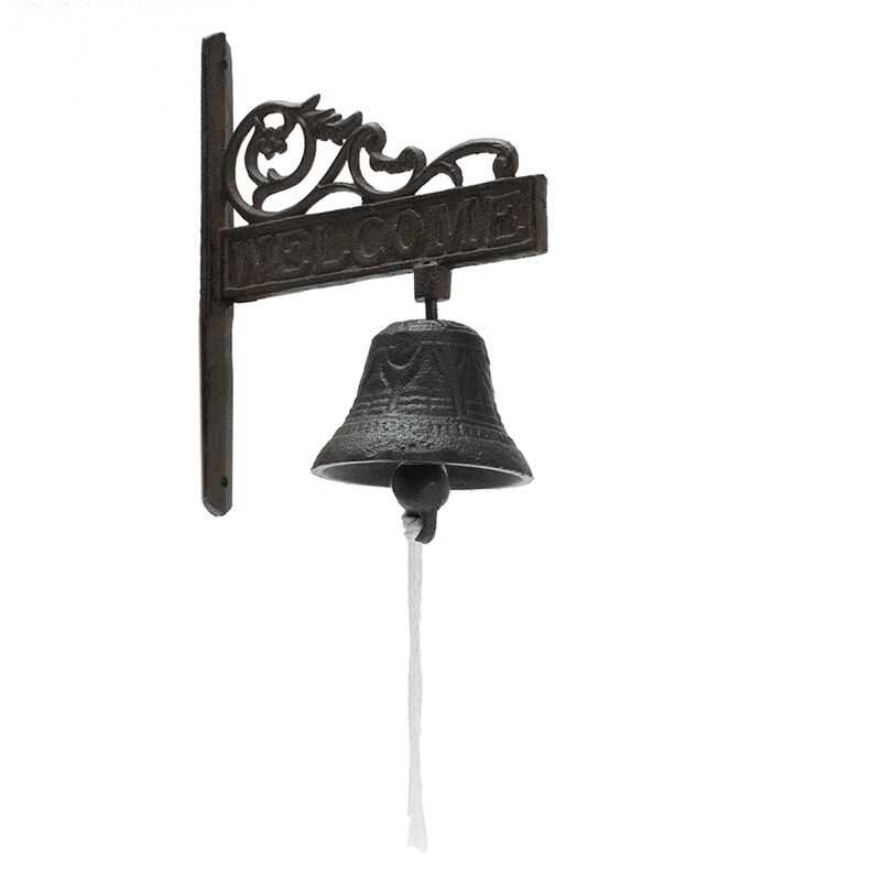 Vintage Iron Wall Mounted Bell