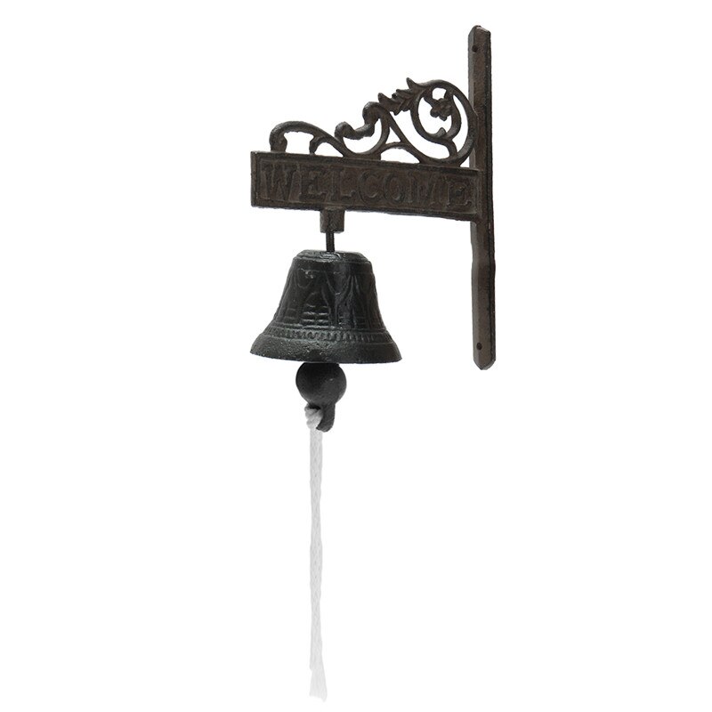 Vintage Iron Wall Mounted Bell