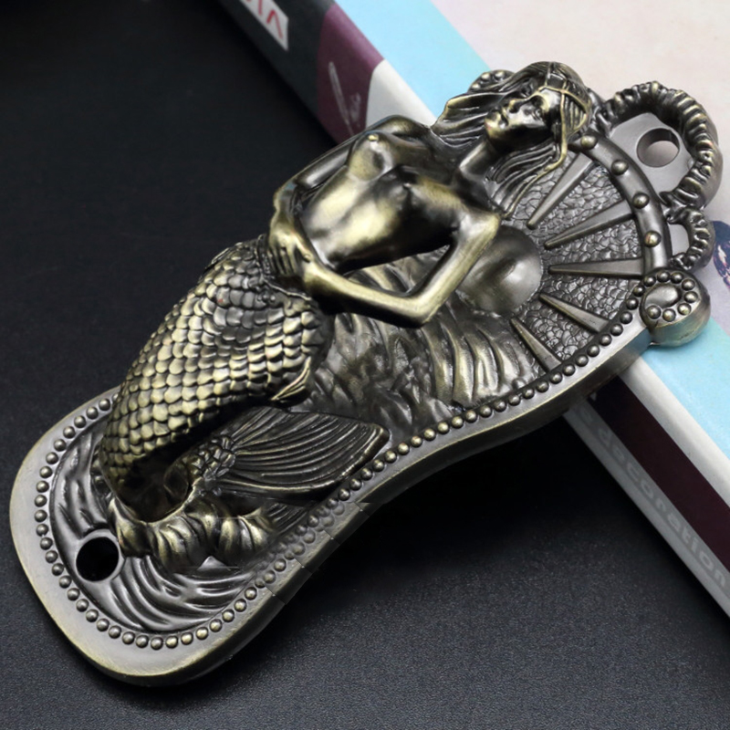 Vintage Metal Mermaid Wall Hook