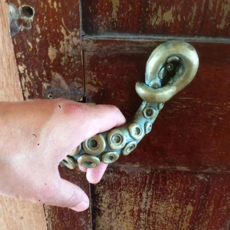 Vintage Octopus Door Knob Animal Style Outdoor Hook Furniture Drawer Bar Pulls Handle Hardware Ancient Cabinet Shake Vintage Octopus Door Knob Animal Style Outdoor Hook Furniture Drawer Bar Pulls Handle Hardware Ancient Cabinet Shake