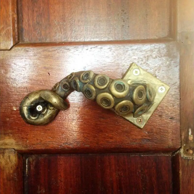 Vintage Octopus Door Knob Animal Style Outdoor Hook Furniture Drawer Bar Pulls Handle Hardware Ancient Cabinet Shake Vintage Octopus Door Knob Animal Style Outdoor Hook Furniture Drawer Bar Pulls Handle Hardware Ancient Cabinet Shake