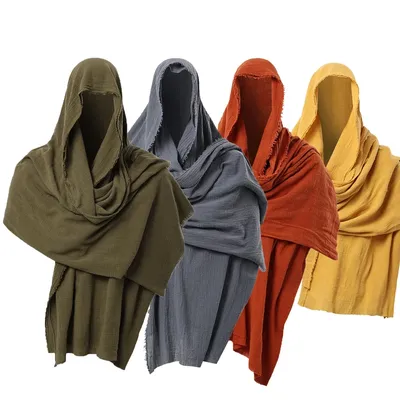 Vintage Pirate Scarf Medieval Hood Cloak Halloween Cosplay Middle Ages Mittelalter Shoulder Cowl Vintage Pirate Scarf Medieval Hood Cloak Halloween Cosplay Middle Ages Mittelalter Shoulder Cowl