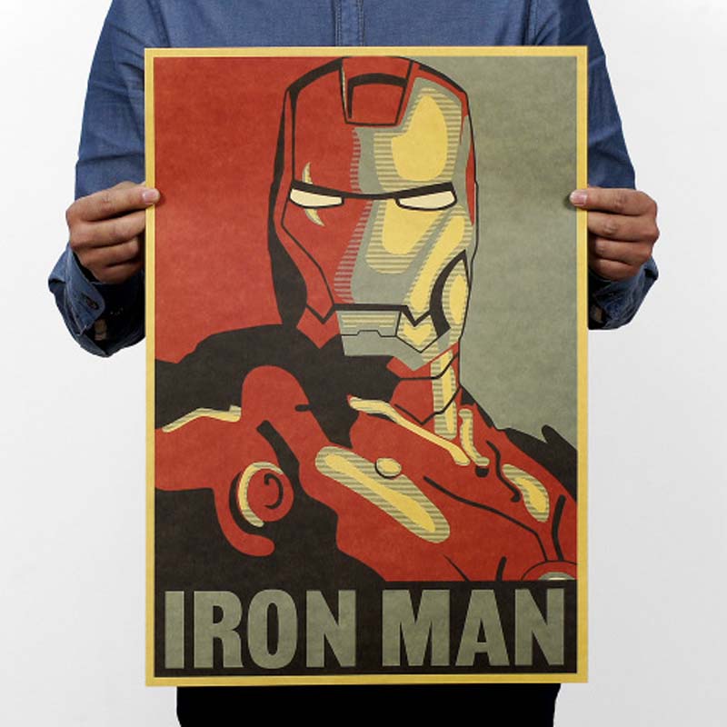 Vintage Posters Decorative Kraft Paper