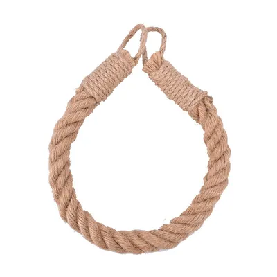 Vintage Rope Toilet Roll Holder