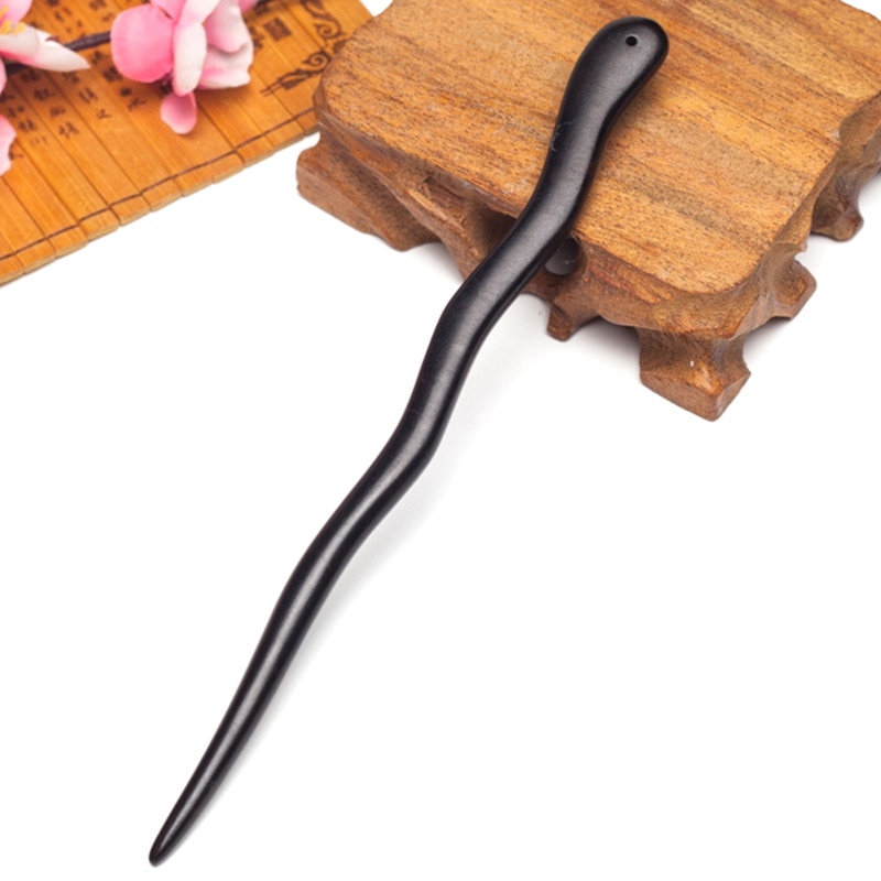 Vintage Sandalwood Wooden Hair Stick