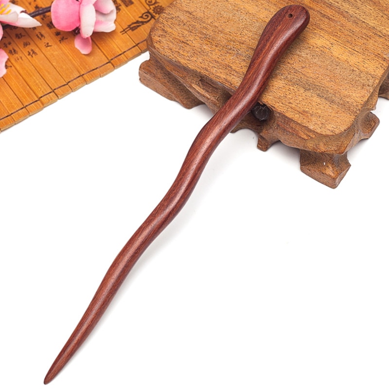 Vintage Sandalwood Wooden Hair Stick