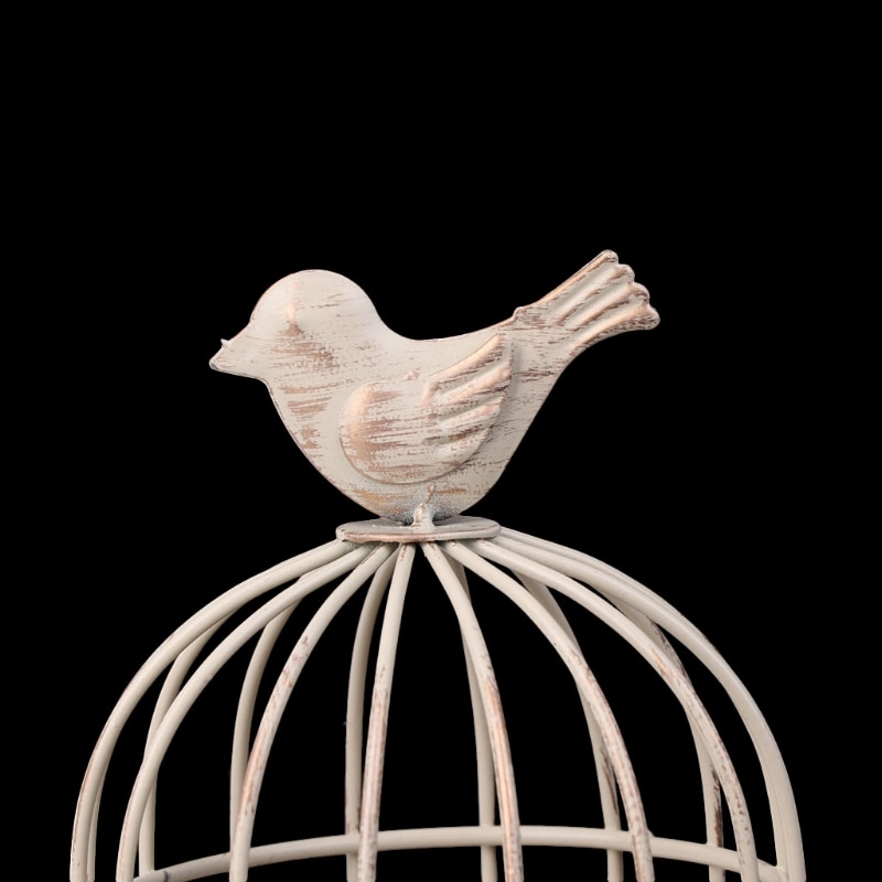 Vintage Style Birdcage Candle Holder