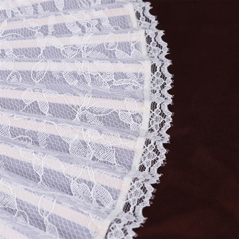 Vintage Style Folding Lace Hand Fan