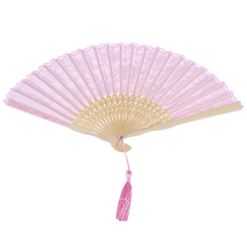 Vintage Style Folding Lace Hand Fan