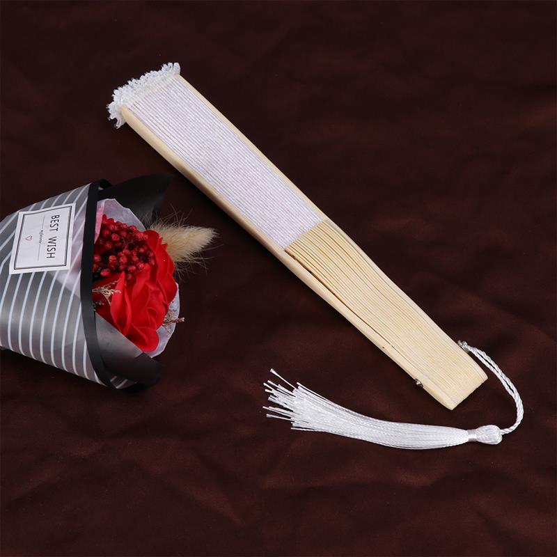 Vintage Style Folding Lace Hand Fan