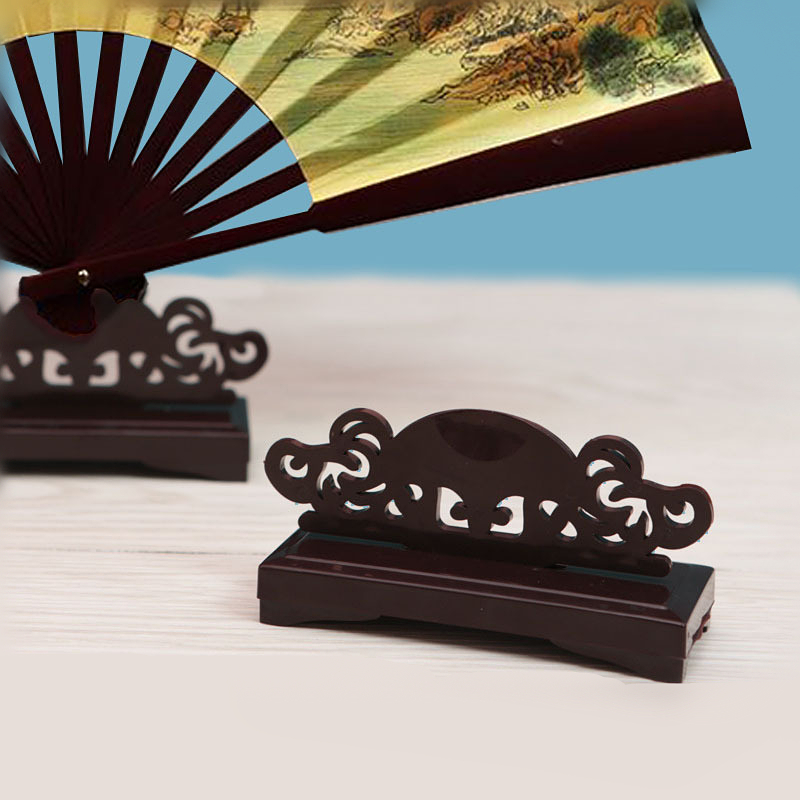Vintage Style Hand Fan Display Stand