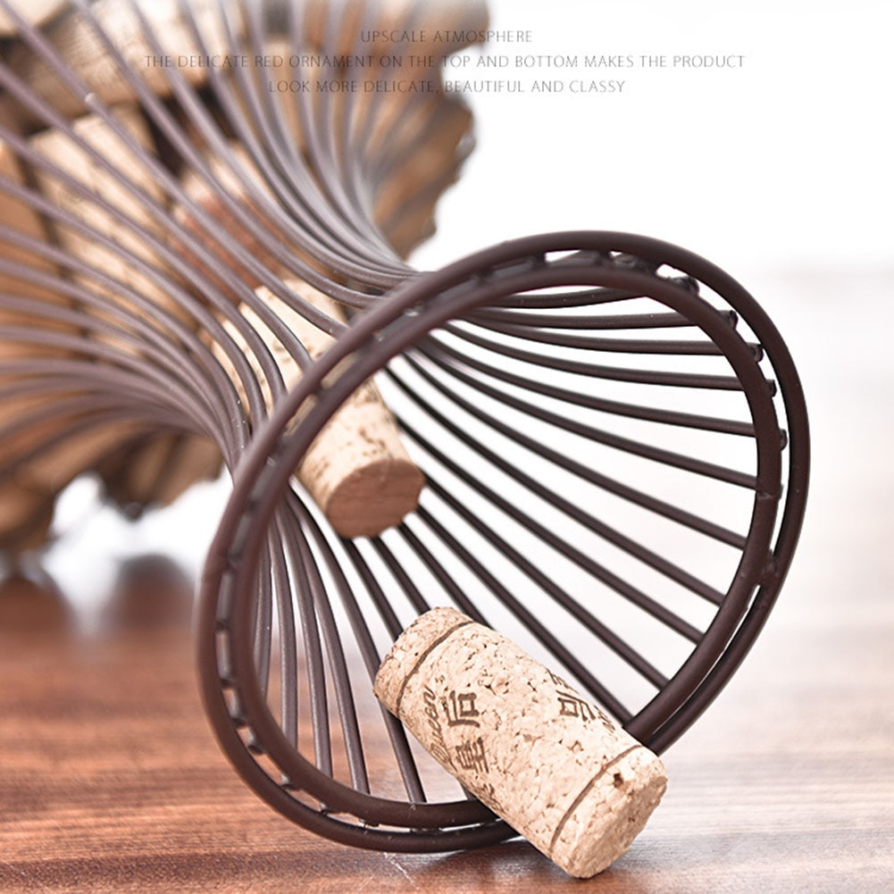 Vintage Style Iron Wine Cork Collector Vintage Style Iron Wine Cork Collector