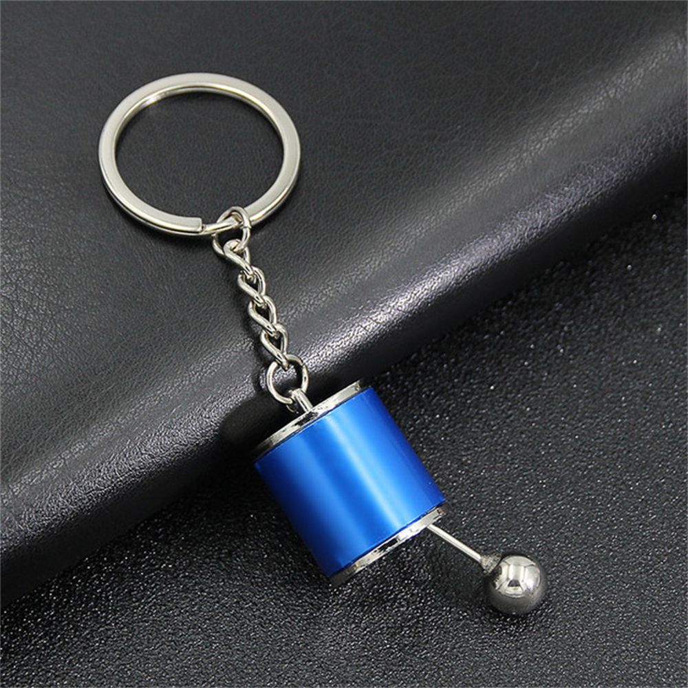 Vintage Style Manual Shift Keychain