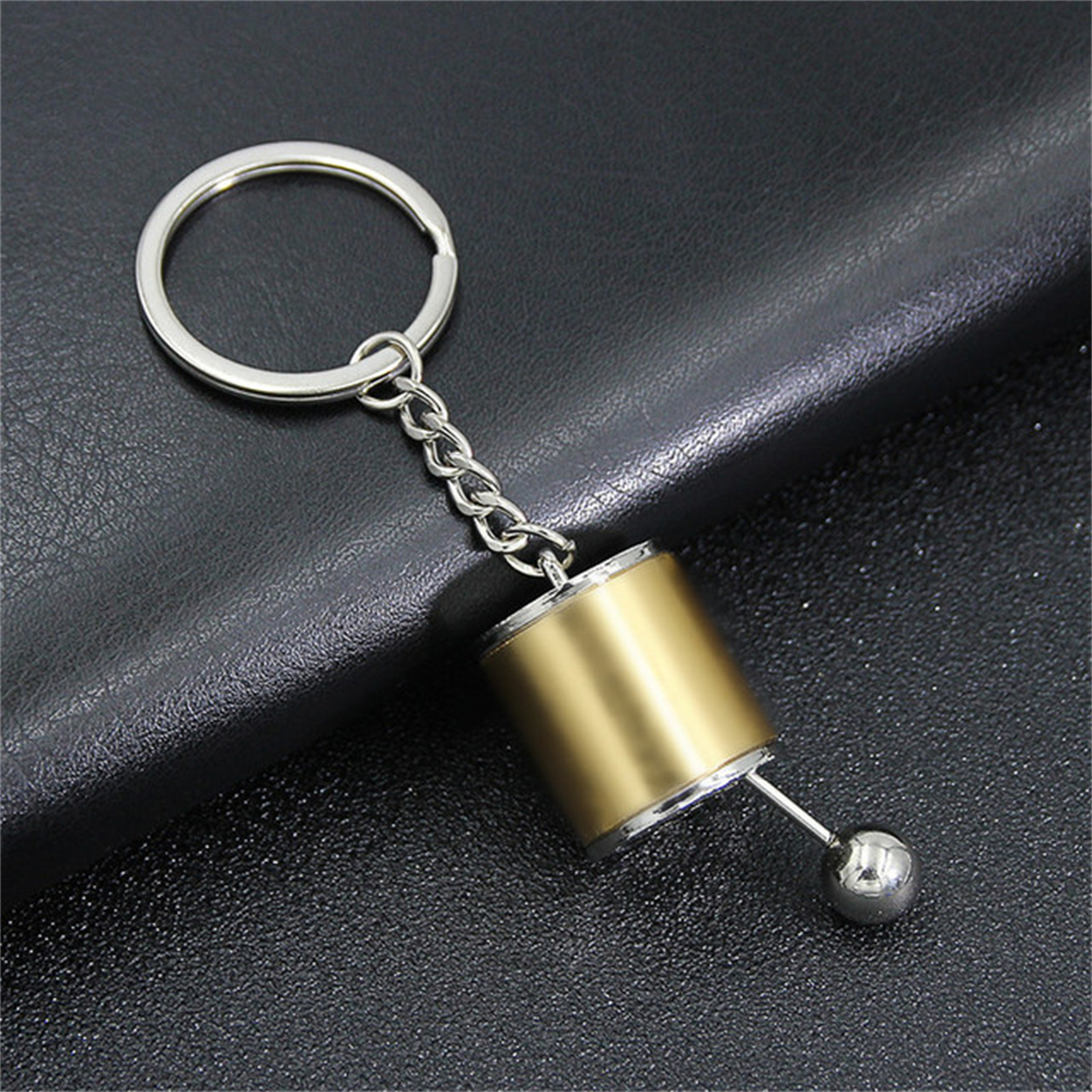 Vintage Style Manual Shift Keychain